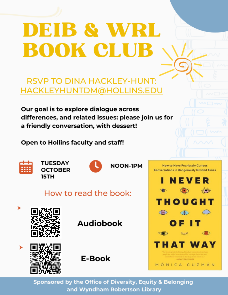 book club flyer