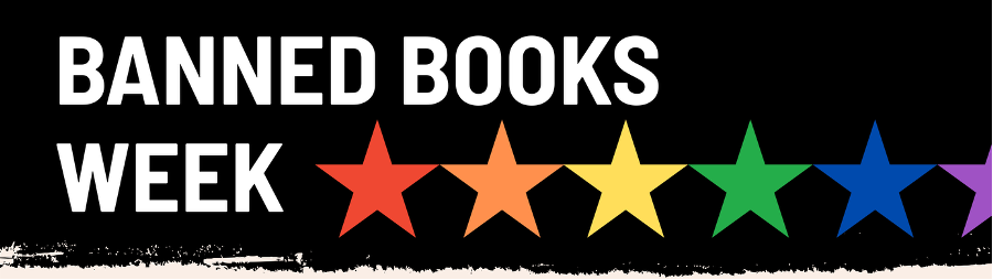 logo with rainbow-colored stars across the page.